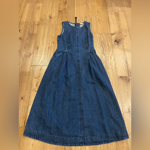 Toast Denim Dress UK 6 - Picture 1 of 6